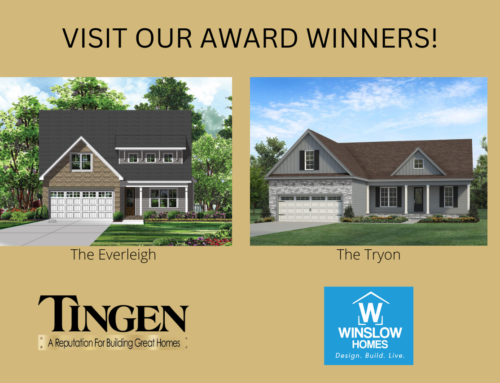 Announcing Two Award-Winning Homes